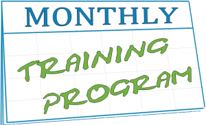 Monthly Training Program Logo
